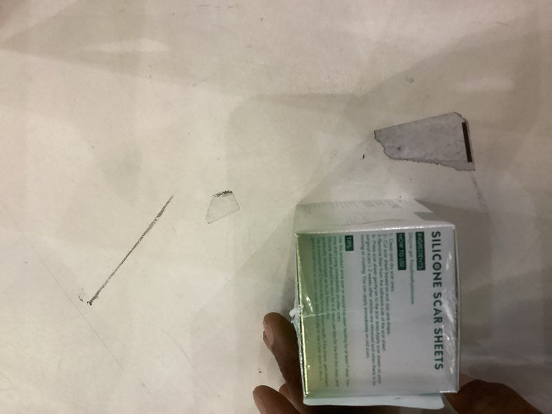 Condition photo showing New/Like New for Silicone Scar Sheets (1.6” x 120” Roll-3M), Silicone Scar Tape Roll, Scar Silicone Strips, Reusable, Professional Scar Removal Sheets for C-Section, Surgery, Burn, Keloid, Acne et