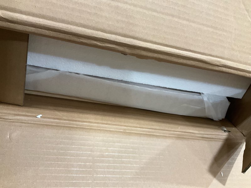 Condition photo showing Good Condition for LYNCOHOME Fluted Lift Top Coffee Table with Storage, Modern Coffee Table for Living Room, Home Office(Natural) Natural 18.9''D x 37.4''W x 16.2''H