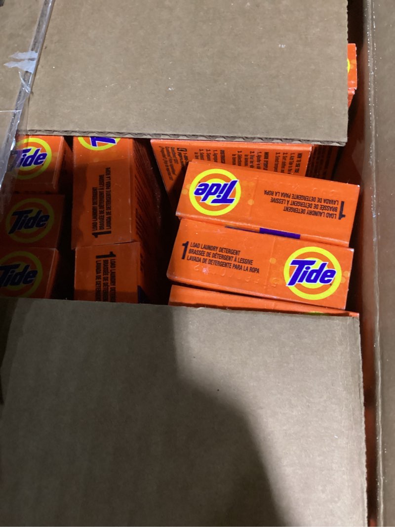 Condition photo showing Good Condition for (similar to) p&g professional tide powder laundry detergent, original scent, single use, 1.4 oz (case of 156)