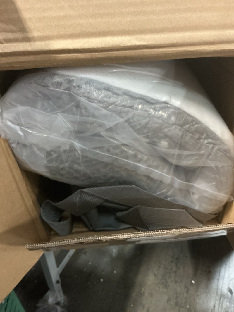 Condition photo showing New/Like New for Kingfun Foldable Mattress 4 Inch Folding Mattress Tri-fold Gel Memory Foam Breathable with Storage Bag, Portable Floor Guest Bed Soft for Sleeping Camping, Gray, Single Size