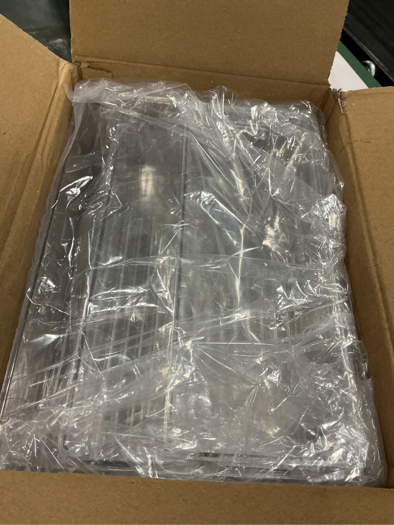 Condition photo showing New/Like New for 9 Pack Refrigerator Organizer Bins,3 Sizes Clear Pantry Storage with Handles and 30 PCS Plastic Bags for Fridge, Freezer, Shelves, Drawer, Bins, Snack Organizer for Home & Kitchen