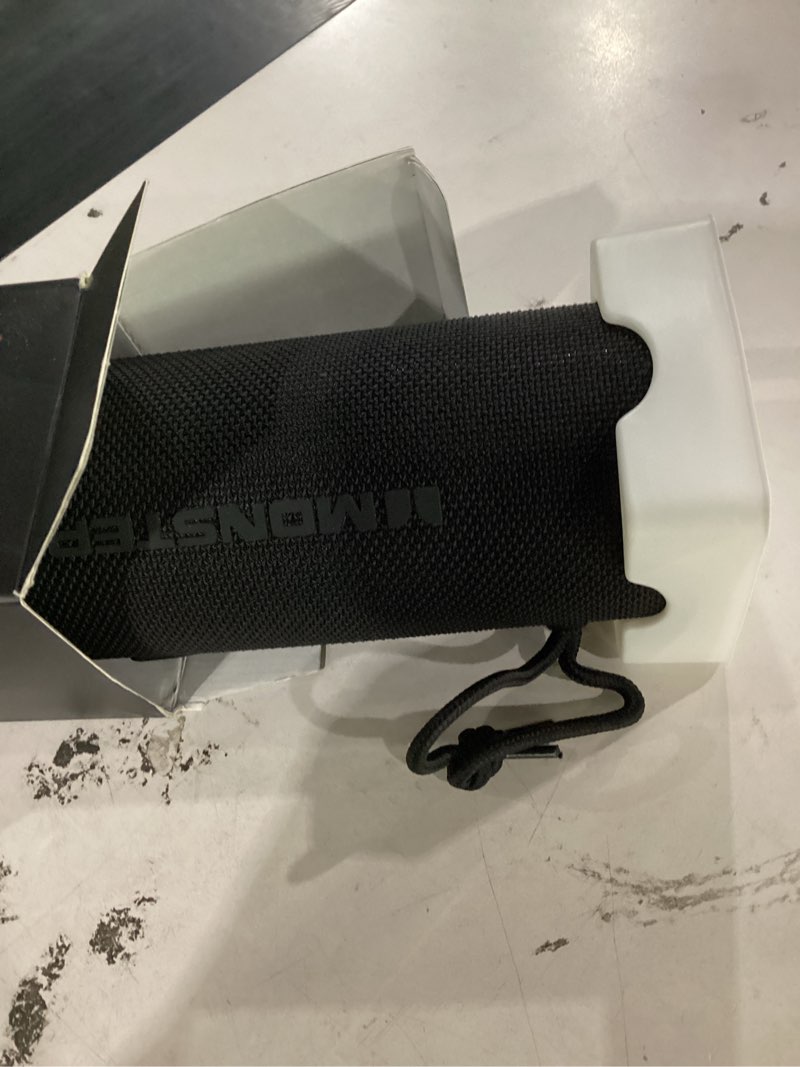 Condition photo showing New/Like New for monster s620 bluetooth speaker, wireless portable outdoor bluetooth speakers, 60w true wireless stereo ipx8 waterproof, dual pairingbluetooth 5.4 built-in mic, perfect for home, black