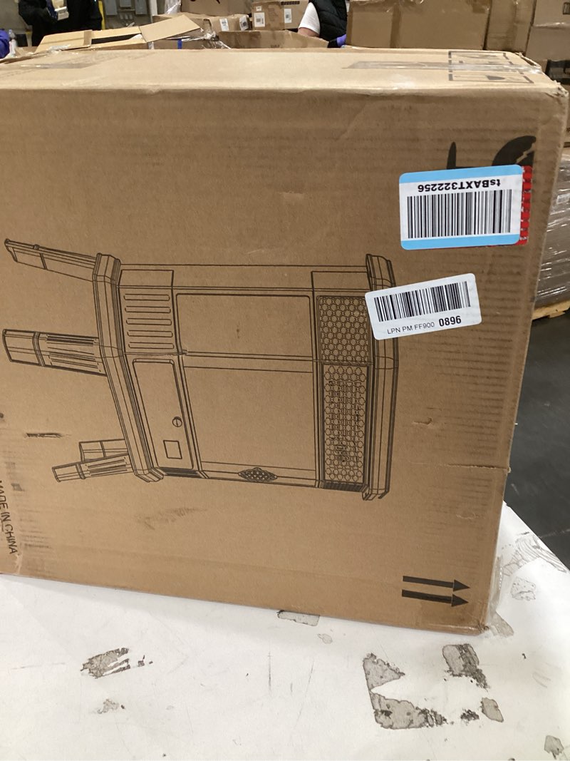 Condition photo showing New/Like New for Electric Fireplace Heater 22 in Freestanding Fireplace Stove Infrared Fireplace RealSmart with 3D Flame Effect Remote Control, Timer, Overheating Protection Heater for Indoor Use Black