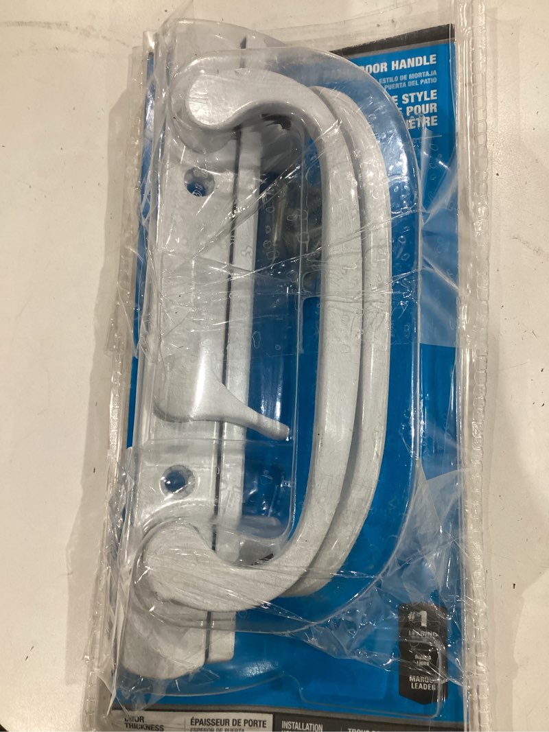 wright products 3.94-in surface mounted sliding patio door handleset