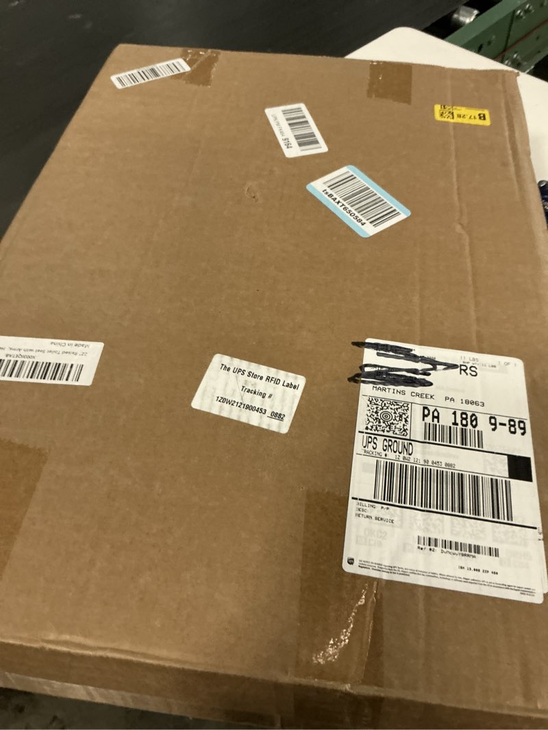 Condition photo showing New/Like New for Raised Toilet Seat with Arms, 22in Width, Height Adjustable, Reinforced and Anti-Skid Design, Commode Chair and Safety Frame for Most Toilets?Bathroom Assist Frame for Elderly, Handicap?Widen?