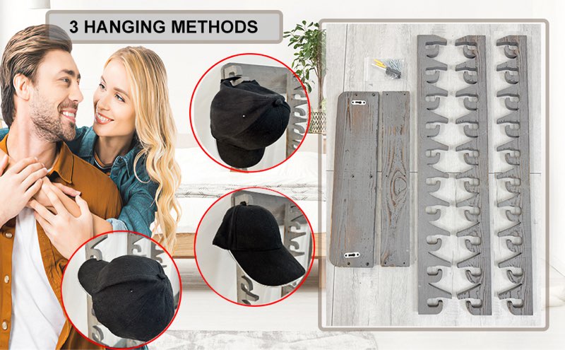 LITAITAI Hat O...et (Old White)   Hat holder-Old White  BOCZLJBRLF