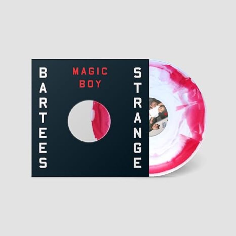 Magic Boy Red & White Swirl