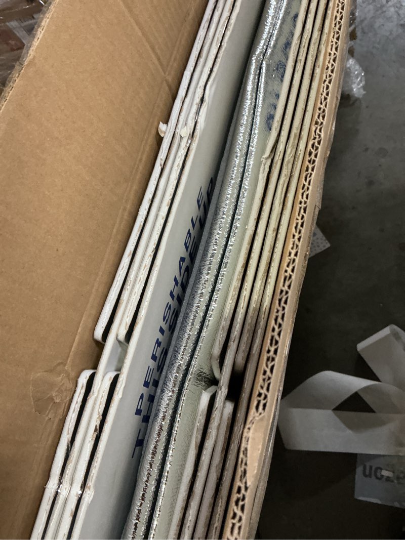 Condition photo showing Good Condition for 26x11x19'' insulated shipping boxes with bag liners, styrofoam cold mailer, foam cooler containers, for mailing packaging frozen food, perishable fruit, and more (4 pack) 26x11x19'' 4 pack