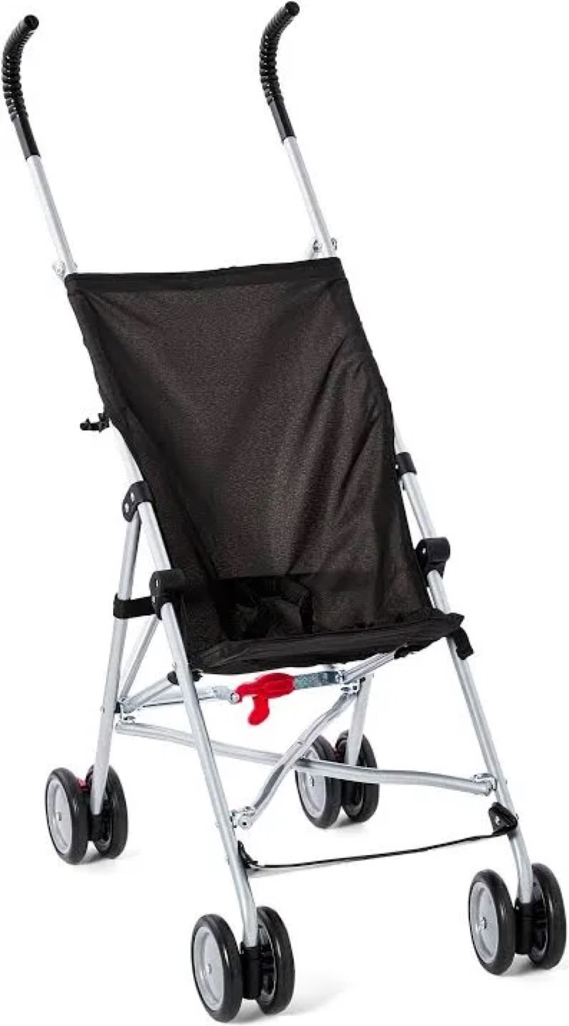 parent's choice baby umbrella stroller, black for baby boys & girls