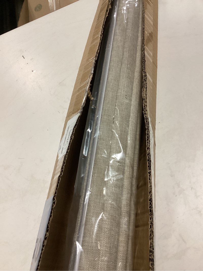 Condition photo showing Good Condition for LazBlinds No Tools No Drill Cordless Roman Shades for Windows, Blackout Thermal Insulated UV Blocking Window Blinds, Lightweight Fabric Blinds for Indoor Windows, 36" W x 60" H, Blackout - Beige Beige 36" W x 60" H