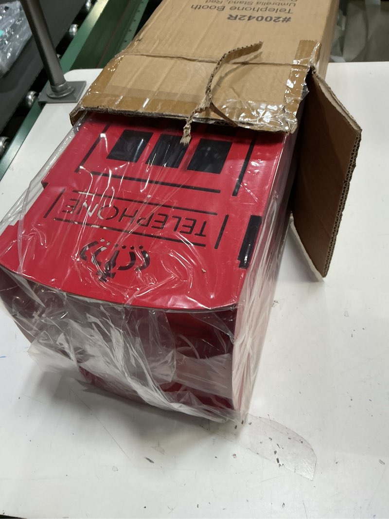 Condition photo showing Good Condition for Mango Steam Keep Calm Red Umbrella Stand - for Entryway & Living Room