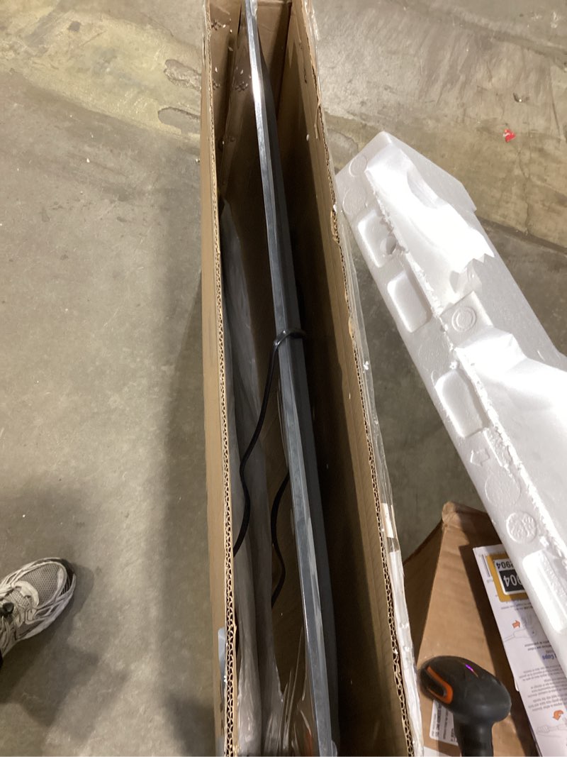Condition photo showing As Is for tcl 40-inch class s3 1080p led smart tv with roku tv (40s350r, 2023 model), compatible with alexa, google assistant, and apple homekit compatibility, streaming fhd television,black 40 inches