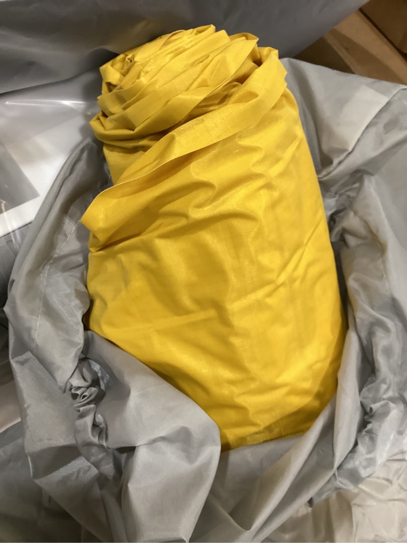 Condition photo showing As Is for therm-a-rest neoair xlite nxt ultralight camping and backpacking sleeping pad solar flare regular with updated storage bag