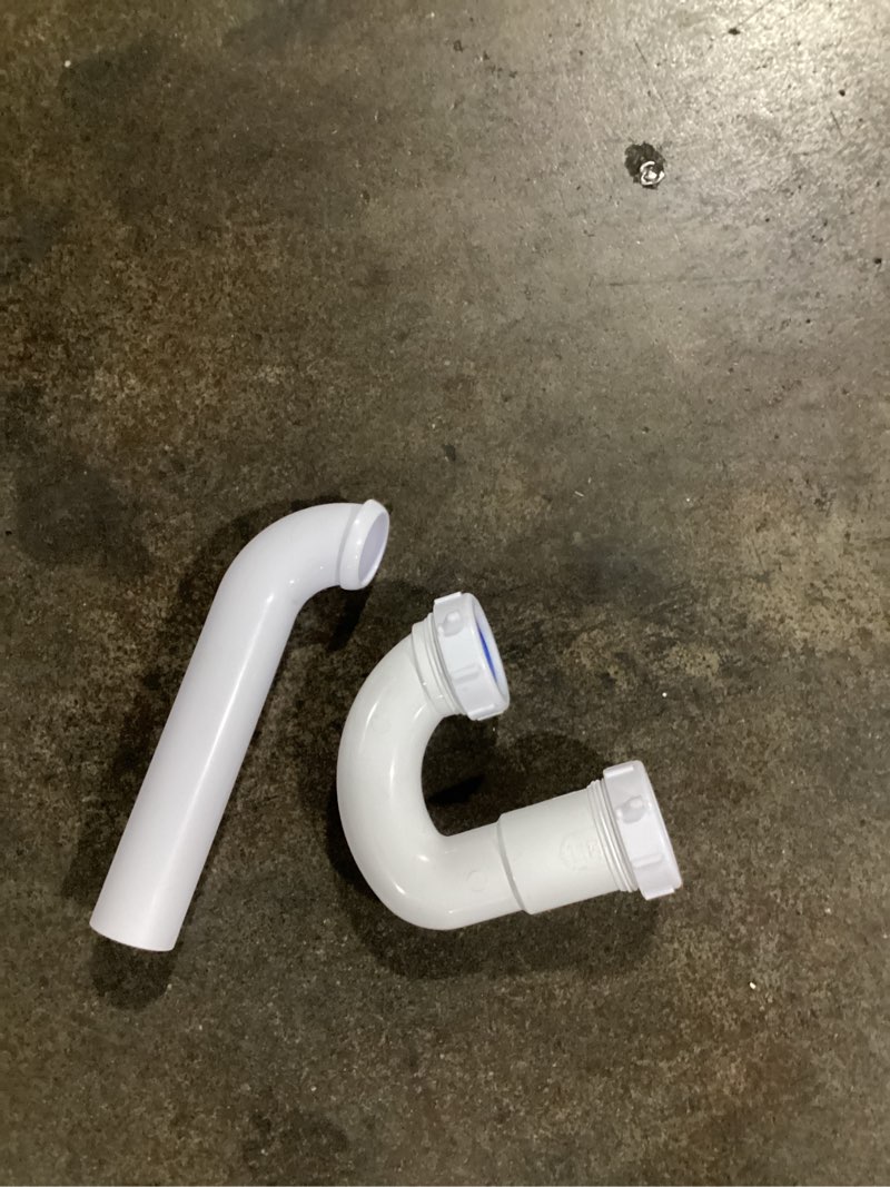 Condition photo showing Good Condition for keeney insta-plumb 1-1/4-in plastic push-to-connect p-trap