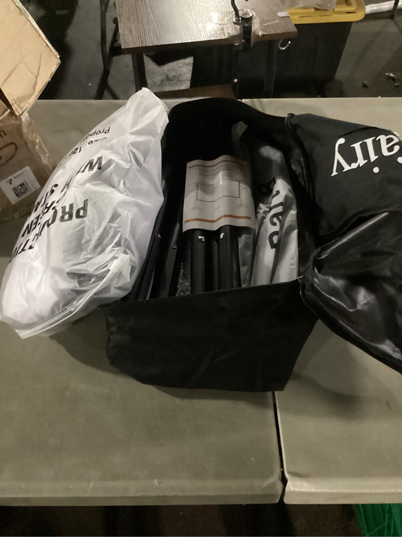 Condition photo showing New/Like New for Projector Screen and Stand, Wootfairy 120 inch Foldable and Portable Projection Screen 16:9 4K HD Rear Front Wrinkle-Free Movie Screen with Carry Bag for Indoor Outdoor Home Theater Backyard Cinema