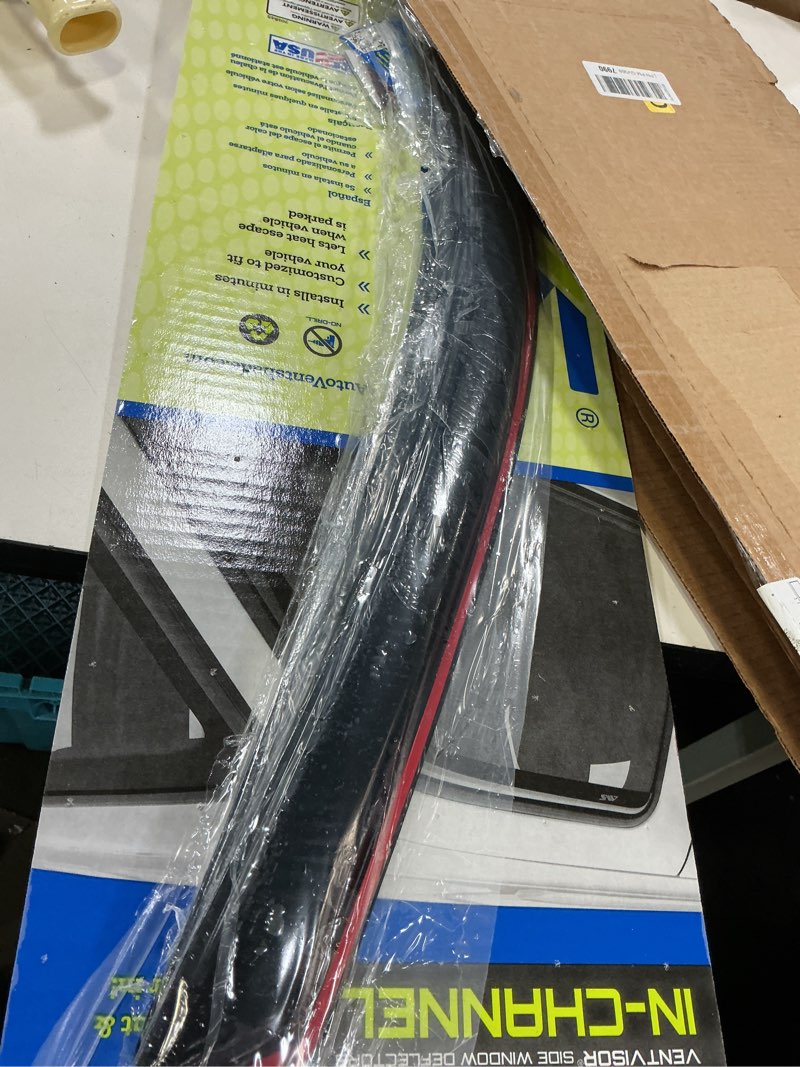 Condition photo showing Good Condition for auto ventshade [avs] in-channel rain guards for 2009-2018 ram 1500; 2019-2024 ram 1500 (classic body) 2010-2026 ram 2500/3500, standard cab only | window vent visors, 2 pcs. - smoke | 192002 in-channel - smoke