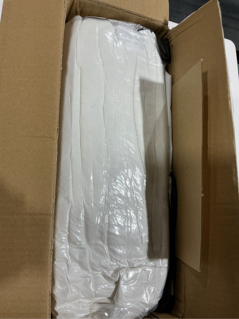 Condition photo showing New/Like New for Goose Feather Down Fiber Comforter Oversized King Size, Premium All Season Fluffy Duvet Insert, 100% Cotton Hotel Bedding Comforter Medium Warmth Duvet Insert (116 x 98in, White) Oversized King White