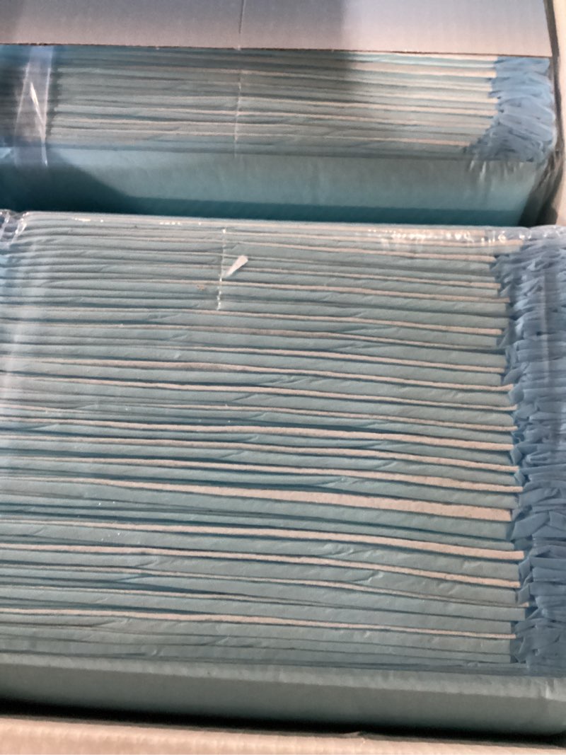 Condition photo showing New/Like New for 50 Count 36" x 36" Super Absorbency Disposable Underpads - Leakproof Quick Drying Pads for Baby, Puppy & Adults, Bed Pads, Incontinence & Dog Pee