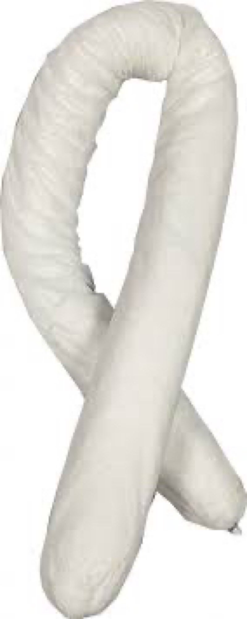 (Similar)SpillTech Oil-Only Absorbent Socks, 8’ x 3” x Dia., Pack of 2 White