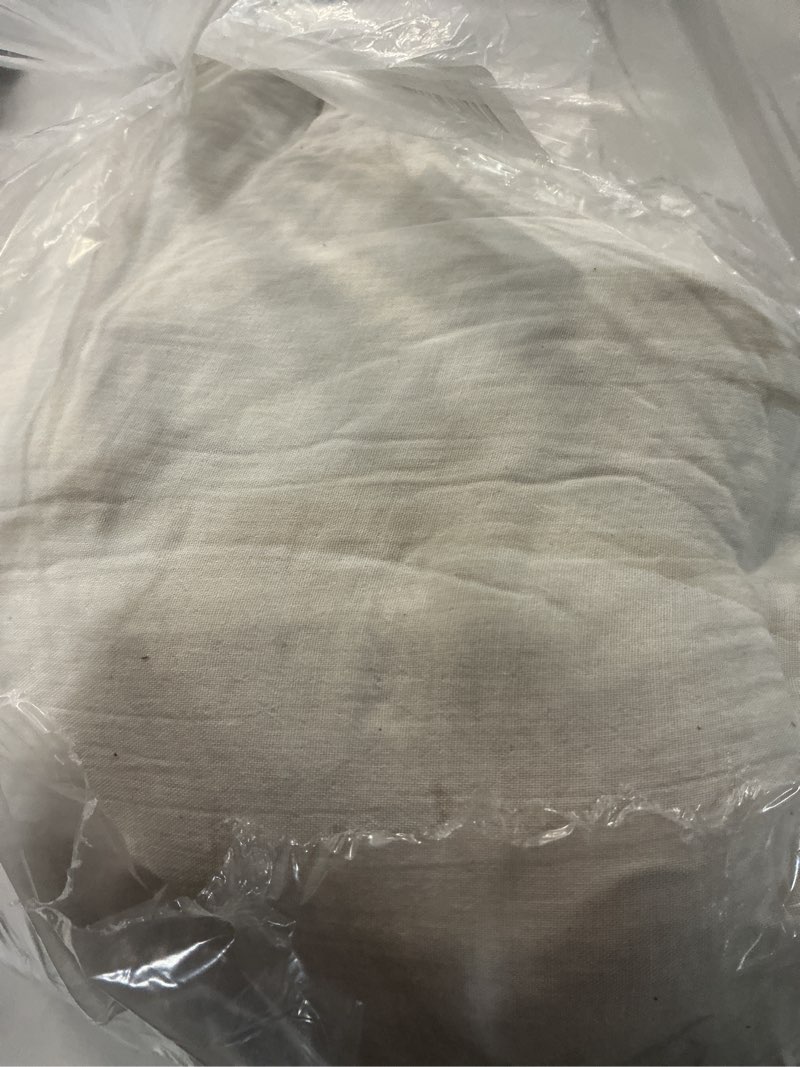 Condition photo showing Good Condition for organic cotton gauze duvet cover set, full/queen, undyed
