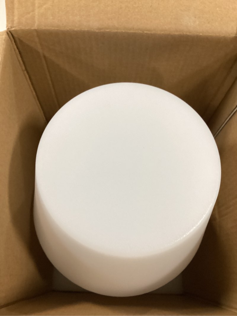 Condition photo showing Good Condition for outdoor battery operated table lamp waterproof, 4000mah cordless table lamp rechargeable, touch dimmable desk lamp, led night light for patio camping restaurant home (wood grain, 9.6in) wood grain 9.6in