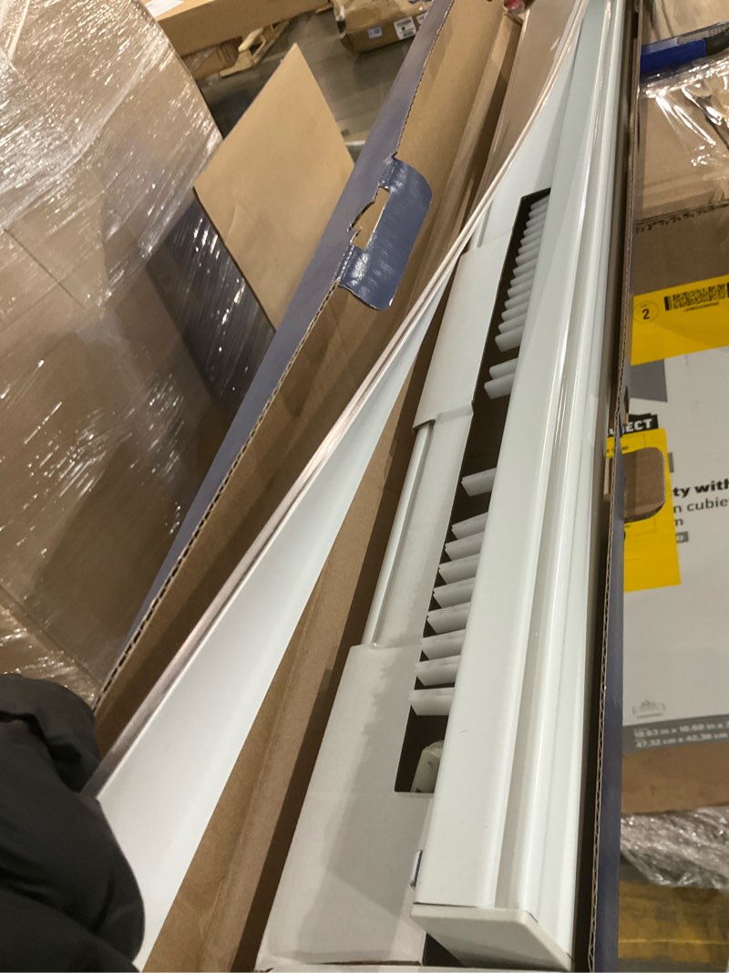 Condition photo showing As Is for levolor trim+go 13-piece vertical blind head rail