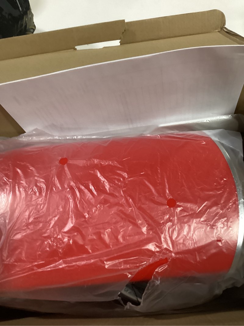 Condition photo showing Good Condition for stand mixer, kitchen in the box 3.2qt small electric food mixer,6 speeds portable lightweight kitchen mixer for daily use with egg whisk,dough hook,flat beater (red)