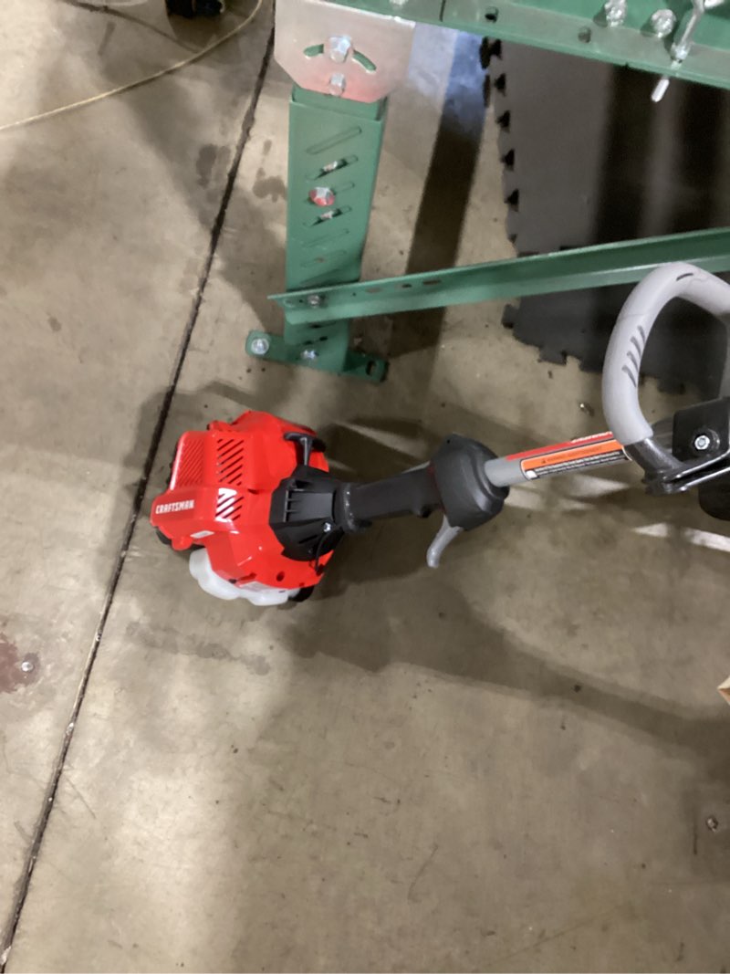 Condition photo showing Good Condition for craftsman ws2200 25-cc 2-cycle 17-in straight shaft attachment capable gas string trimmer