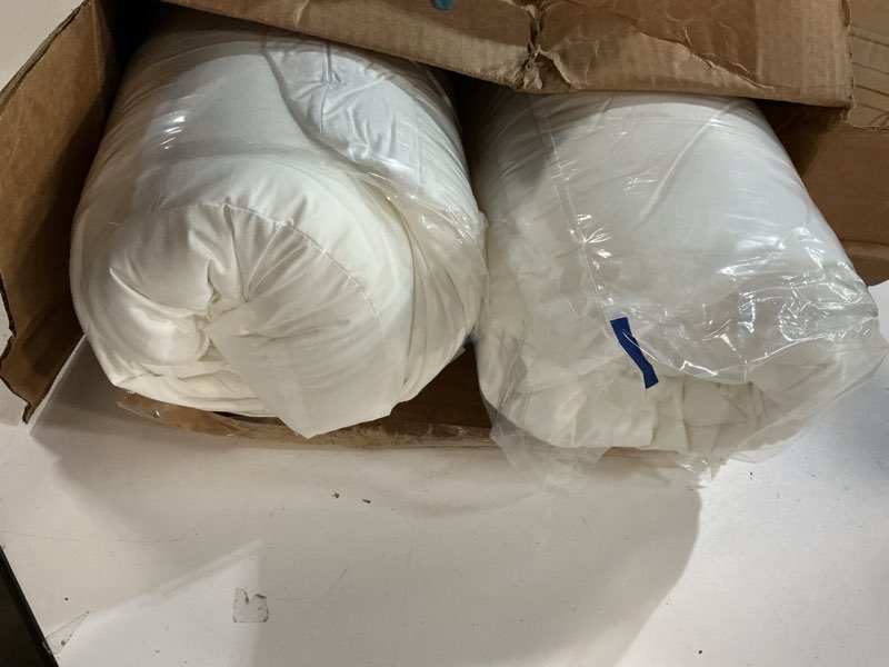 Condition photo showing Good Condition for Casper Essential Pillow for Sleeping, Standard, White, Two Pack Standard Essential Pillow Two Pack
