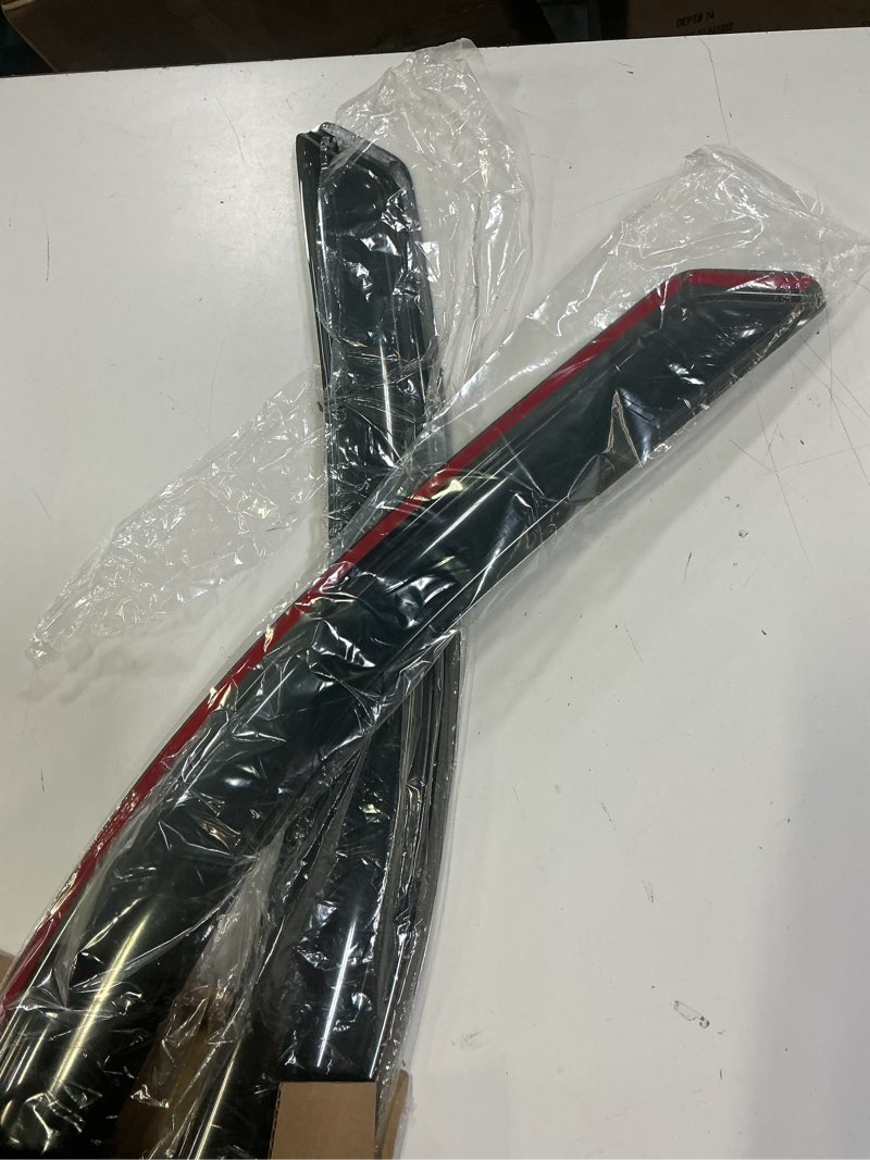 Condition photo showing Good Condition for kpy rain guards fit for 2019-2026 ram 1500 quab cab (excludes classic model), out-channel window visors vent wind deflectors 4pc, truck accessories for 19-26 ram 1500 (extended cab only) 2019-2026 1500 quab cab