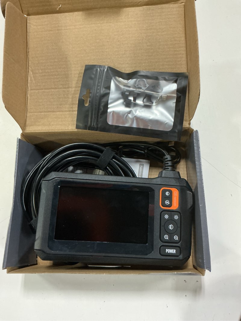 Condition photo showing Good Condition for daxiongmao endoscope camera with light, 1080p hd borescope, ip67 waterproof snake camera – ideal for inspecting walls, vents, automotive engines, pipes – a great gift tool for men (16.5ft)