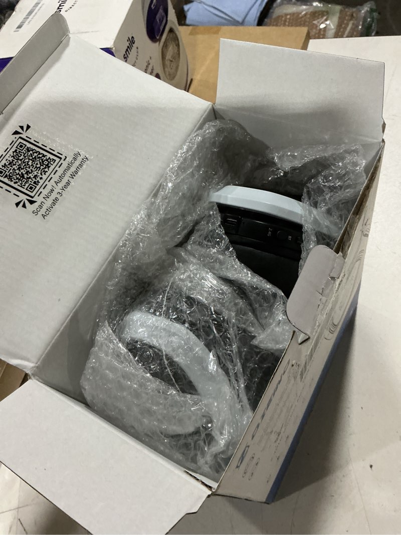 Condition photo showing Good Condition for ozeino 2.4ghz wireless gaming headset for pc, ps5, ps4 - lossless audio usb & type-c ultra stable gaming headphones with flip microphone, 40-hr battery gamer headset for switch, laptop, mobile, mac black and white