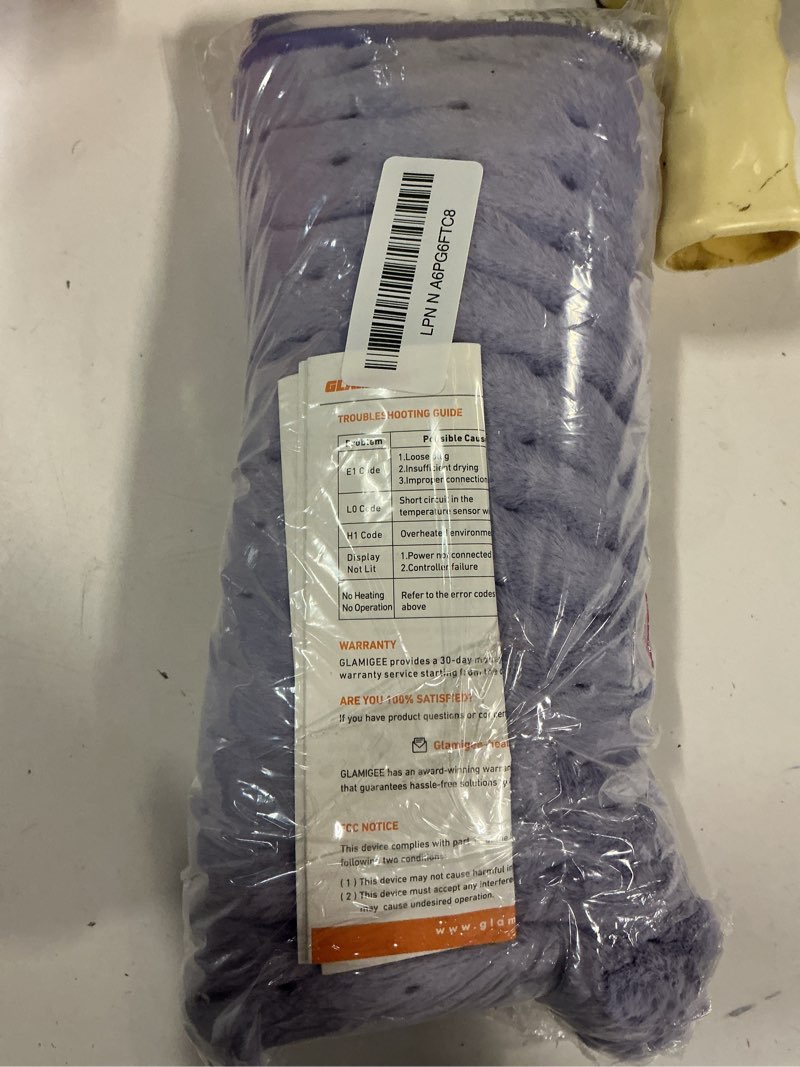 Condition photo showing New/Like New for Heating Pad for Back Pain Cramps Relief - Electric Heating Pad for Neck/Shoulder/Muscle Pain - 6 Heat Settings, Auto Off, Moist Heat Options, Machine Washable, Christmas Gifts for Women Mom Wife - XL
