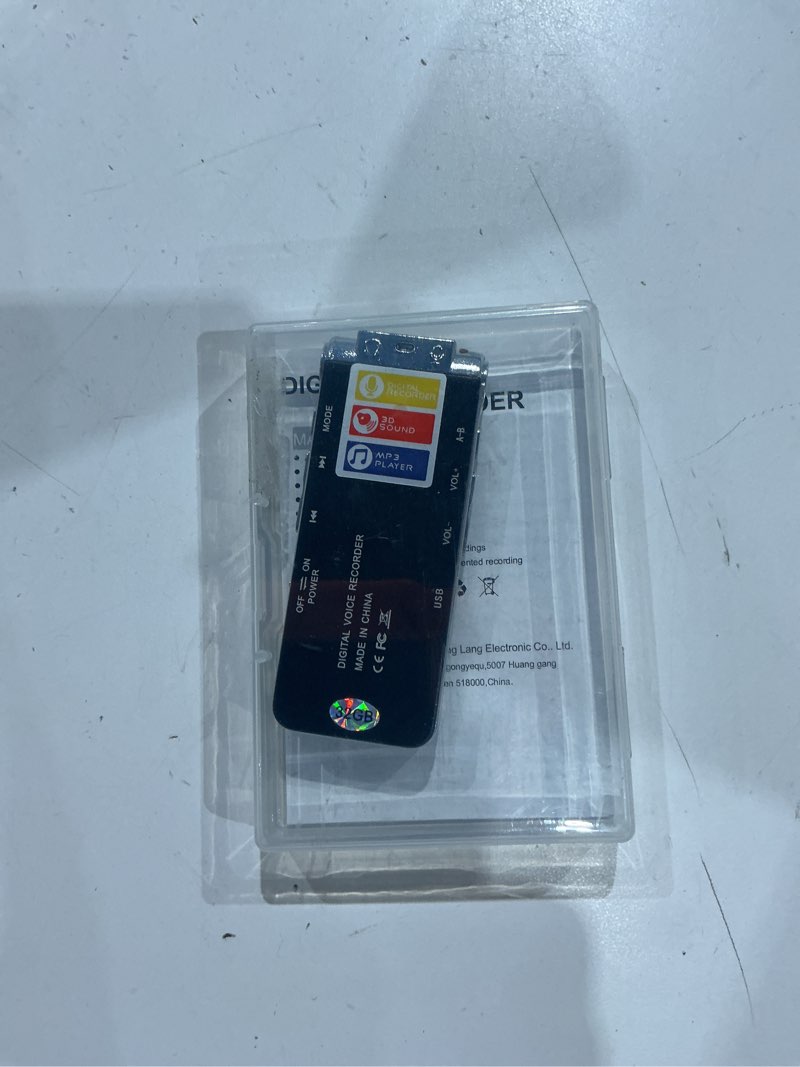 Condition photo showing Good Condition for digital voice recorder 16gb voice recorder with playback for lectures - usb rechargeable dictaphone upgraded small tape recorder device