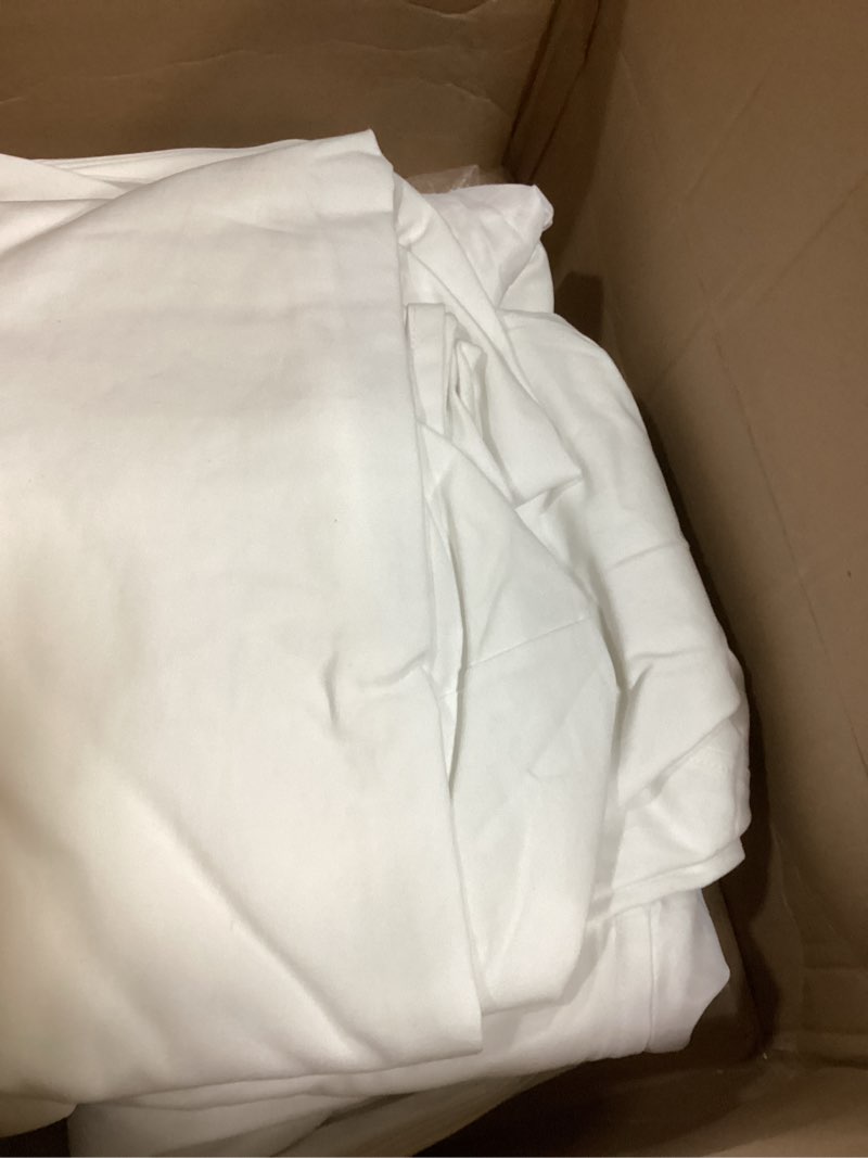 Condition photo showing As Is for Heavy Cotton Farlov Sofa (Not Loveseat) Replacement Cover, Width:85.8" (Not 70") Compatible for IKEA Farlove Slipcover Only (Cotton White) Cotton White 86"