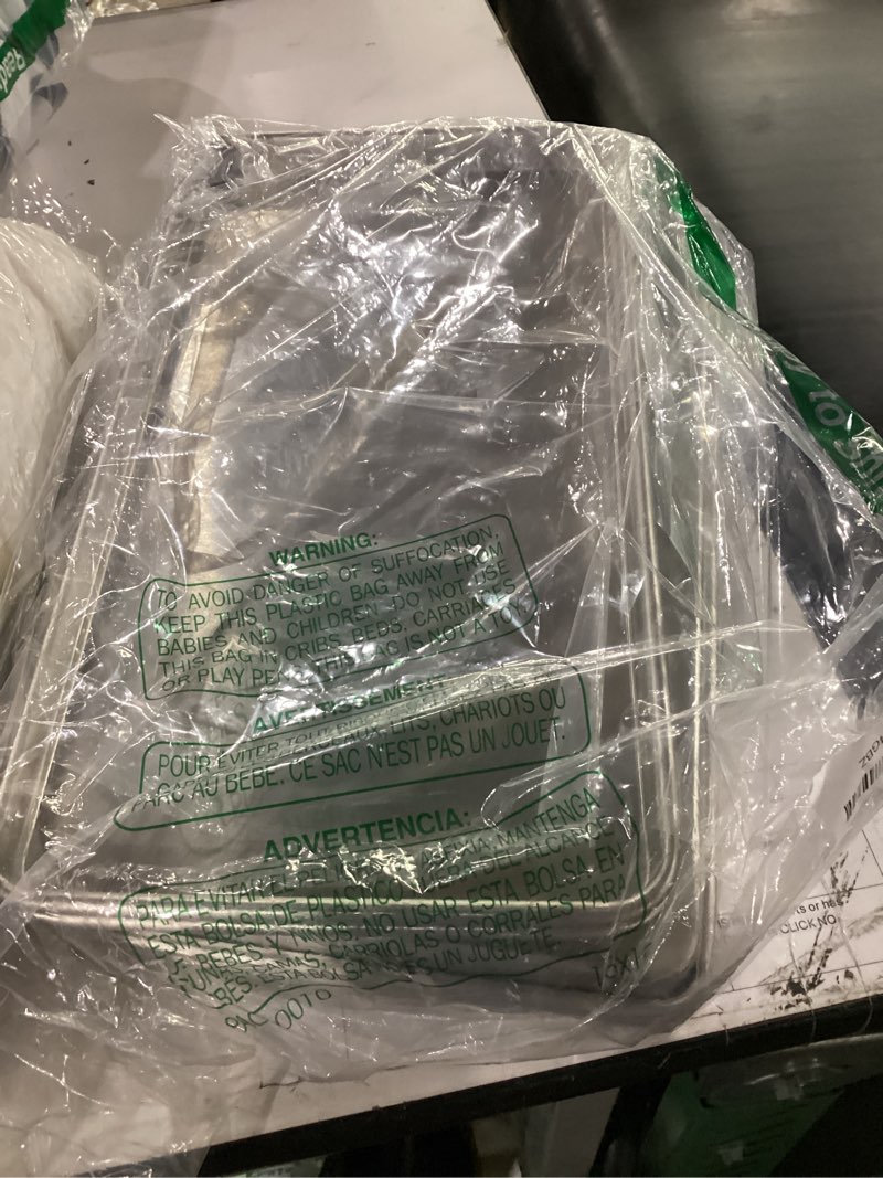 Condition photo showing Good Condition for metal trays for harvest right freeze dryer, small freeze dryer accessories | compatible with harvest right freeze dryer small trays (4 pcs) + 14 original tray stackers included, 2-year warranty small 4pc