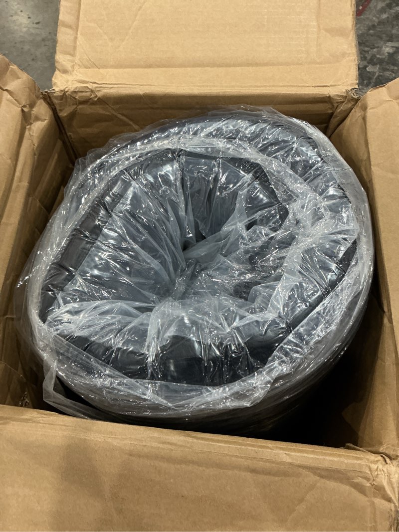 Condition photo showing As Is for ((( imcomplete only 1 box)))novilla l-shape sectional couches for living room with smarts coil® support, 3 seater sectional sofas for living room bedroom, corduroy cloud couch sectional, no assembly(black, right hand facing) black 93"w right facing chaise