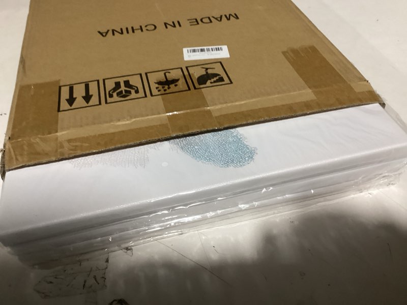 Condition photo showing Good Condition for JAPO ART 3 Piece Delicate Coral Wall Decor for Bedroom Coastal Wall Art Home Decor Framed Sea Fan Pictures Nautical Prints Artwork for Bathroom Bedroom 16x16 x3pcs Delicate Coral 16 x 16 inch x 3 pcs