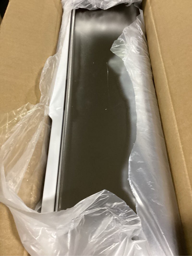 Condition photo showing Good Condition for furtime stainless steel litter box with lid, large metal cat litter box for big cat, large cat box high sided with non-stick, odor-resistant, anti-urine leakage, easy cleaning, includes scoop and mat silver large