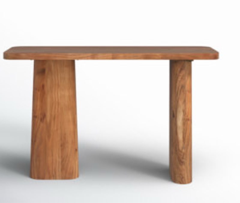 prudence 49" solid wood console table