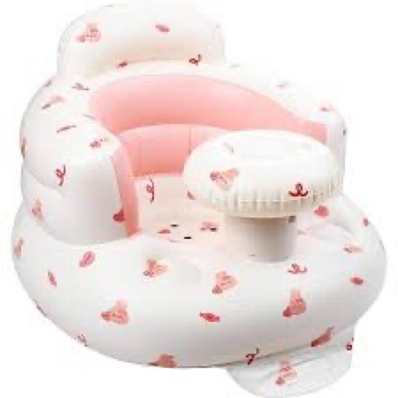 Bluubi Inflatable Baby Seat – Portable Sit-Me-Up Chair for Infants (3-36 Months) – Perfect for Sitti