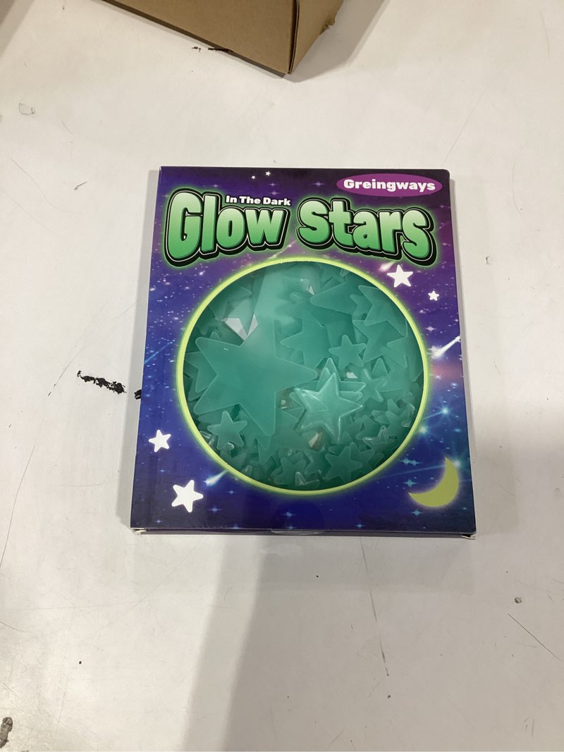 Condition photo showing As Is for Similar product Green Sky Deluxe Glow Stars; Glow in The Dark Stars for Ceiling, Ceiling Stars, Glowing Stars for Ceiling Include Bonus Moon (100 Count)