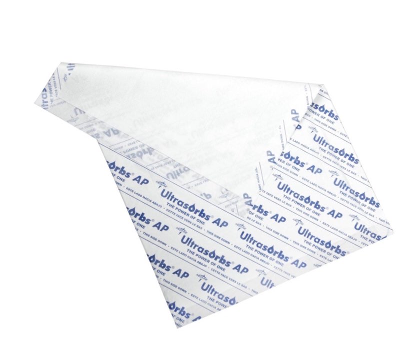 medline advanced plus ultrasorbs drypads, 23” x 36”, 70 count, extended core disposable bed pads, wider area super absorbent incontinence pads, adult protective pads, 300 lb weight capacity