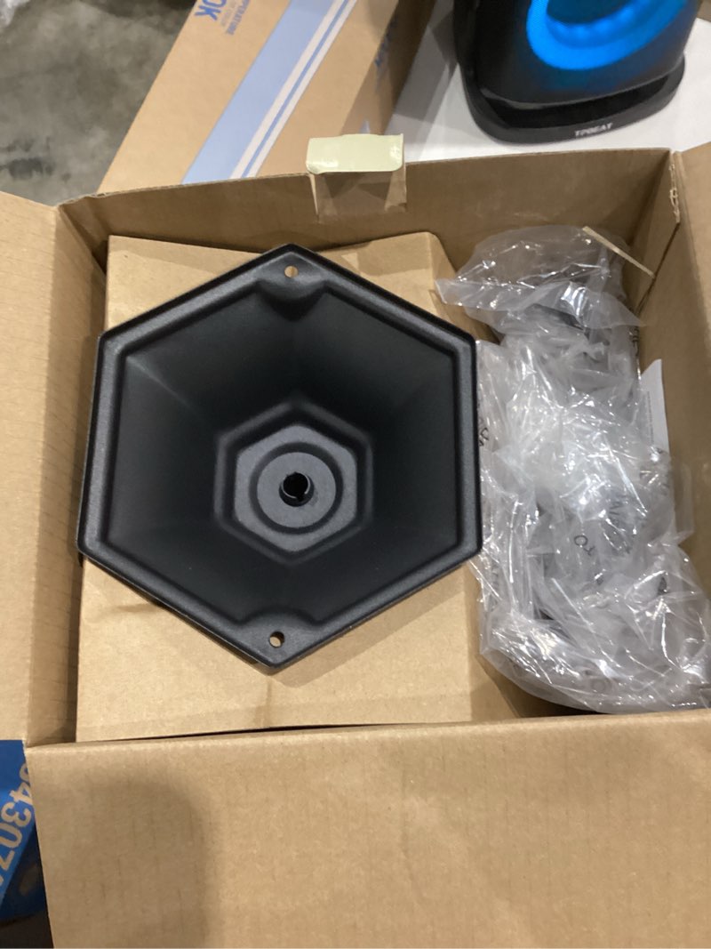 Condition photo showing Good Condition for secure home alexandria 18.5-in h black motion activated outdoor wall light