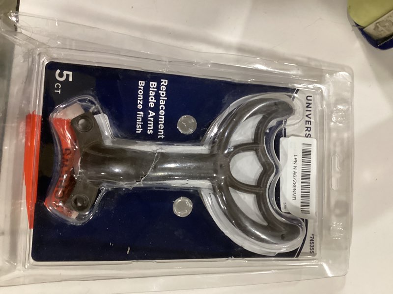 Condition photo showing New/Like New for Harbor Breeze Bronze Ceiling Fan Blade Arms