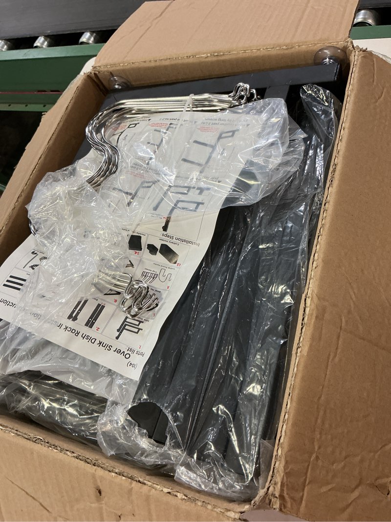 Condition photo showing Good Condition for ADBIU Over Sink Dish Drying Rack (Expandable Height/Length) Snap-On Design Large Dish Drainer Storage Counter Organizer 32-40L x 12W x 34-38H (inches)