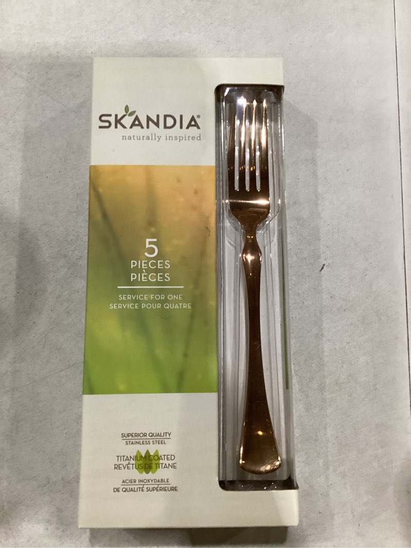 4 boxes of Skandia 5 pieces color gold 