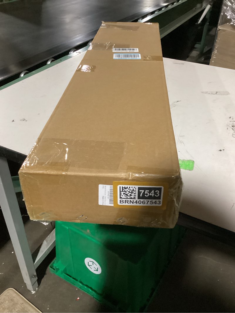 Condition photo showing New/Like New for premium series 4 ft.steel. slip-on baseboard heater cover in white
