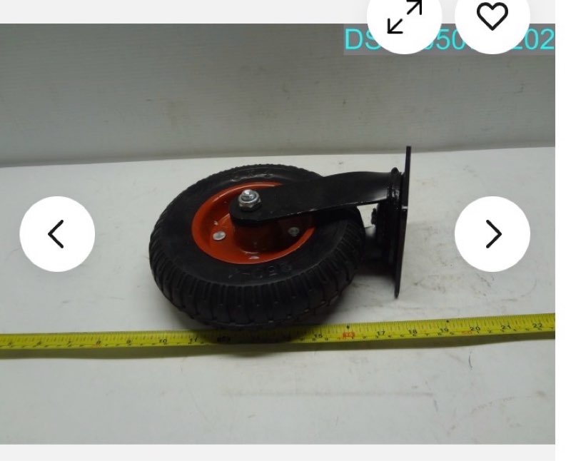 Powertec 8x4 Swivel Heavy Duty Industrial Caster 250-4