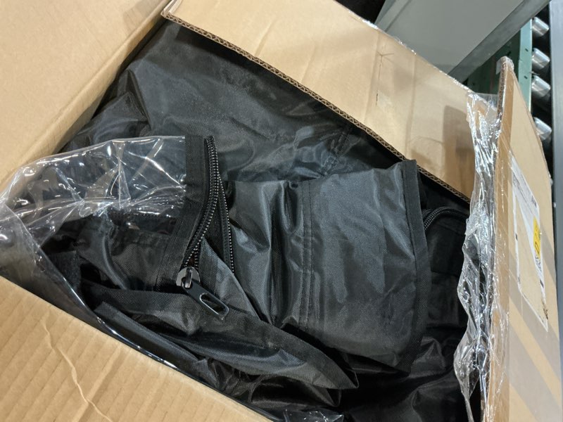 Condition photo showing Good Condition for 10L0L Golf Cart Driving Enclosure for 4 Passenger Club Car Precedent 94.5'' L Extended Roof Deluxe 600D Waterproof Windproof Heavy Duty Rain Cover with 4 Doors Clear PVC Side Mirror Openings